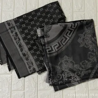 روسری ژاکارد دو رو