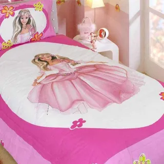 ملحفه و رو بالشی باربی