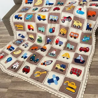 پتو کودک طرح ماشین