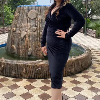 لباس مجلسی مخمل کوتاه