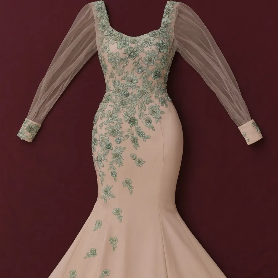 لباس مجلسی مزونی سایز 38