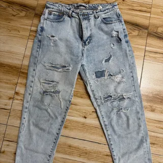 شلوار جین مام فیت