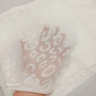 شال مجلسی سفید