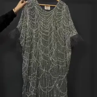 عبا پیراهن مجلسی ملکه