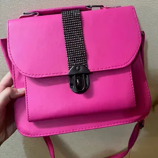 کیف دوشی صورتی