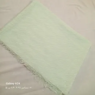 شال شاین دار سبز رنگ