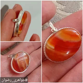 مدال عقیق سلیمانی اصل