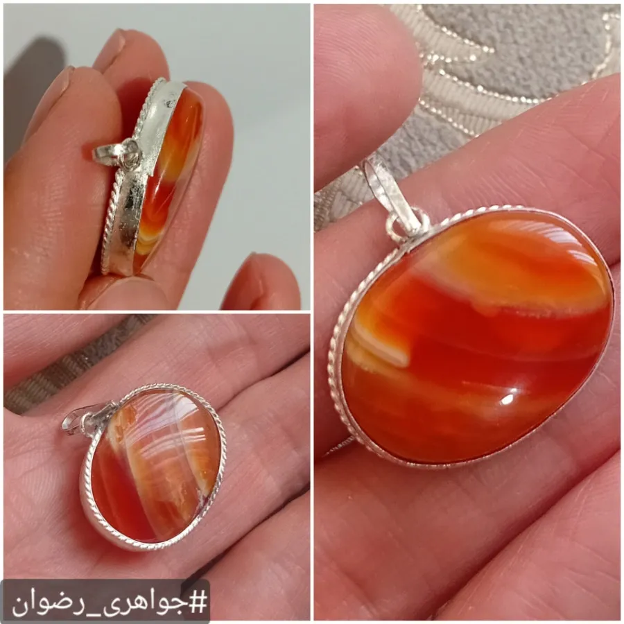 مدال عقیق سلیمانی اصل