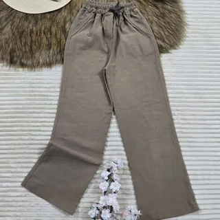 شلوار بگ کتان