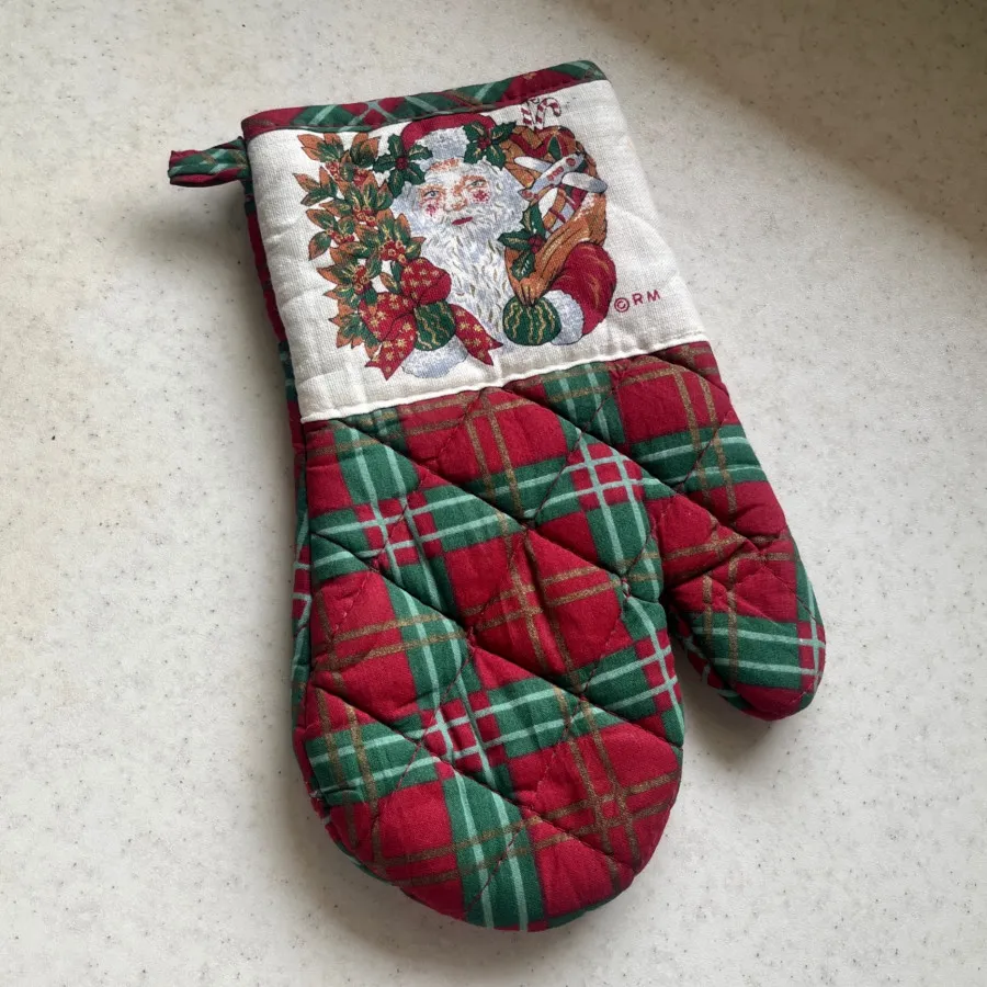 دستکش فر کریسمسی