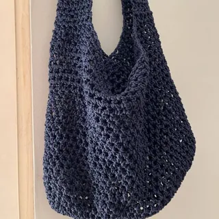 کیف دستباف قلاب بافی