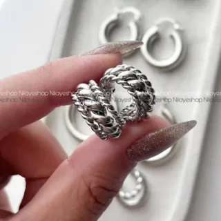 گوشواره حلقه ای برند