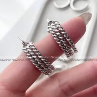 گوشواره حلقه ای برند