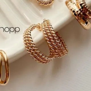 گوشواره حلقه ای برند