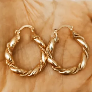 گوشواره حلقه ای برند