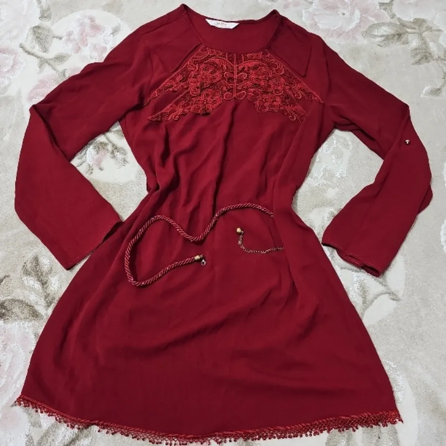 تونیک زرشکی یلدایی