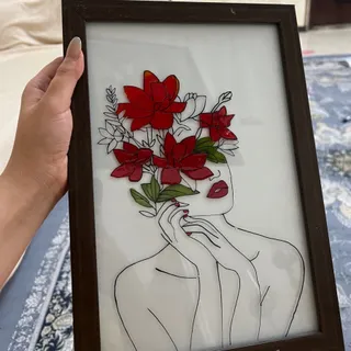 تابلو ویترای تزیینی