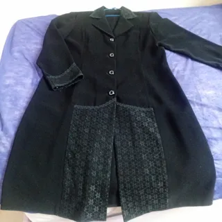 کت بلند کرپ مزونی