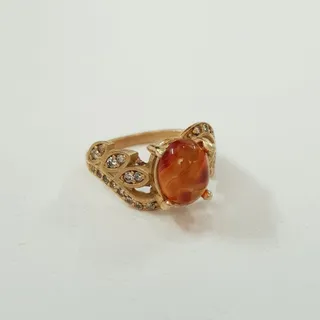 انگشتر طلاروس سنگ عقیق