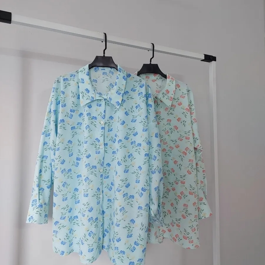 شومیز گلدار