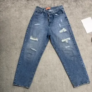 شلوار جین نیم بگ