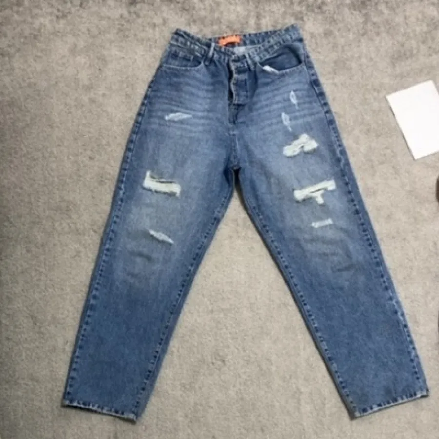 شلوار جین نیم بگ