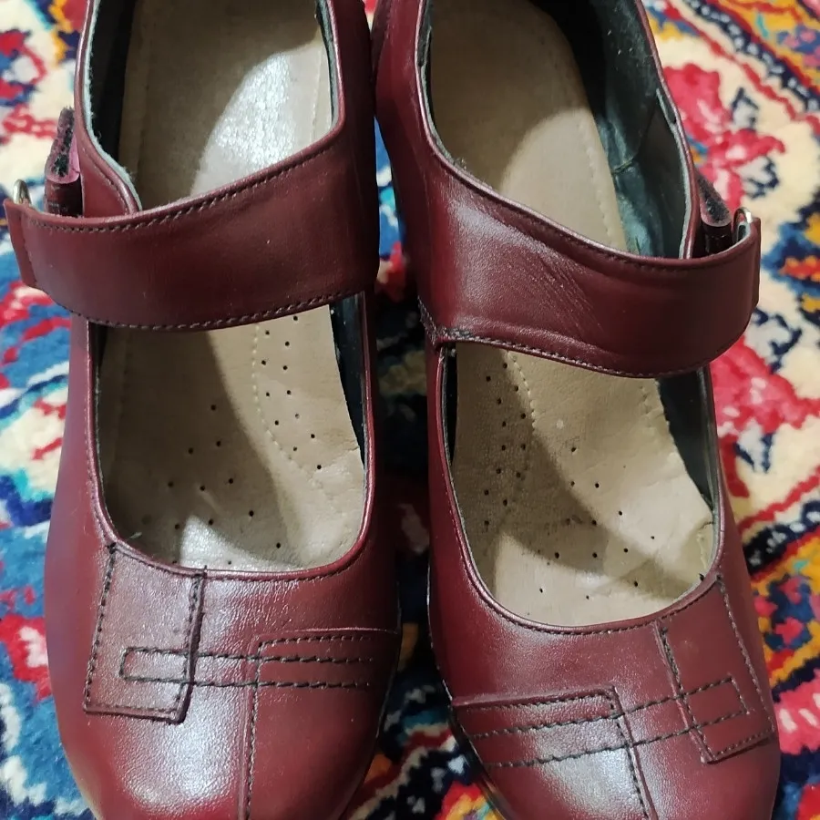 کفش چرم زنانه 37