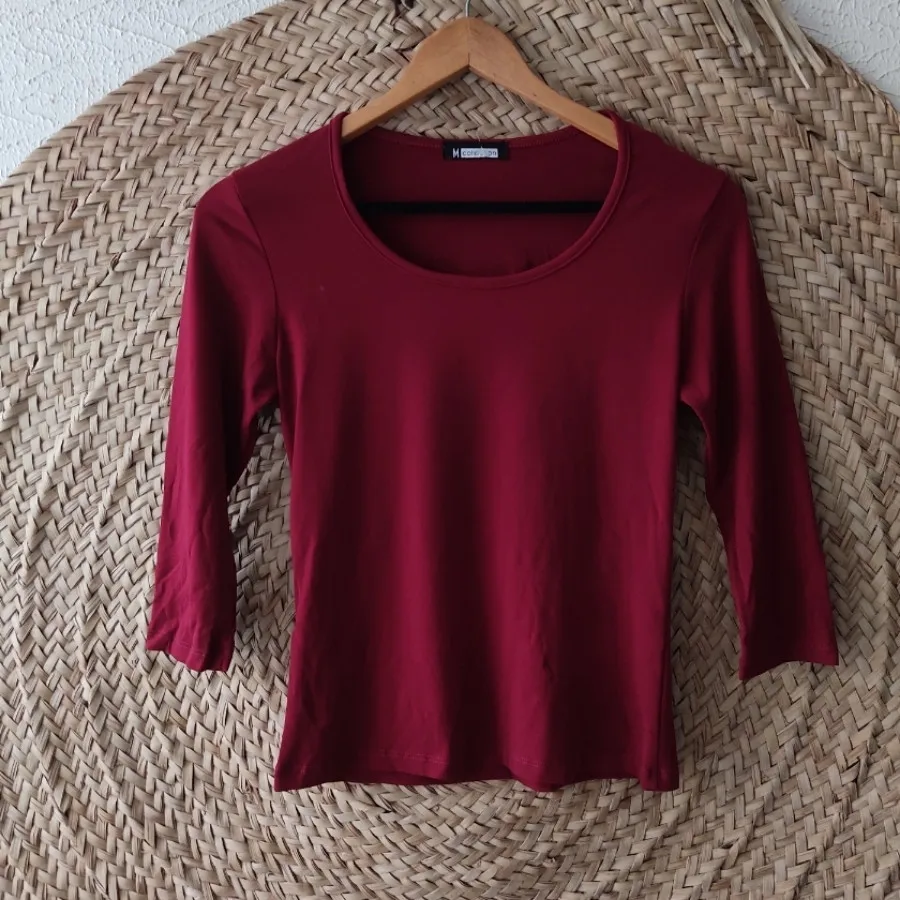 شومیز زرشکی