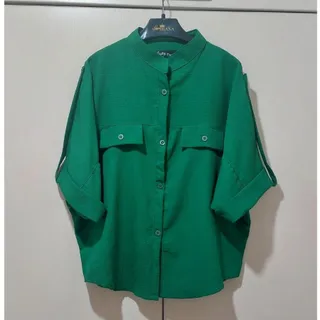 شومیز پفکی سبز بوتگا