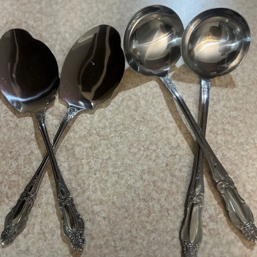 ملاقه کفگیر استیل اصل