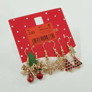 پک گوشواره کریسمسی