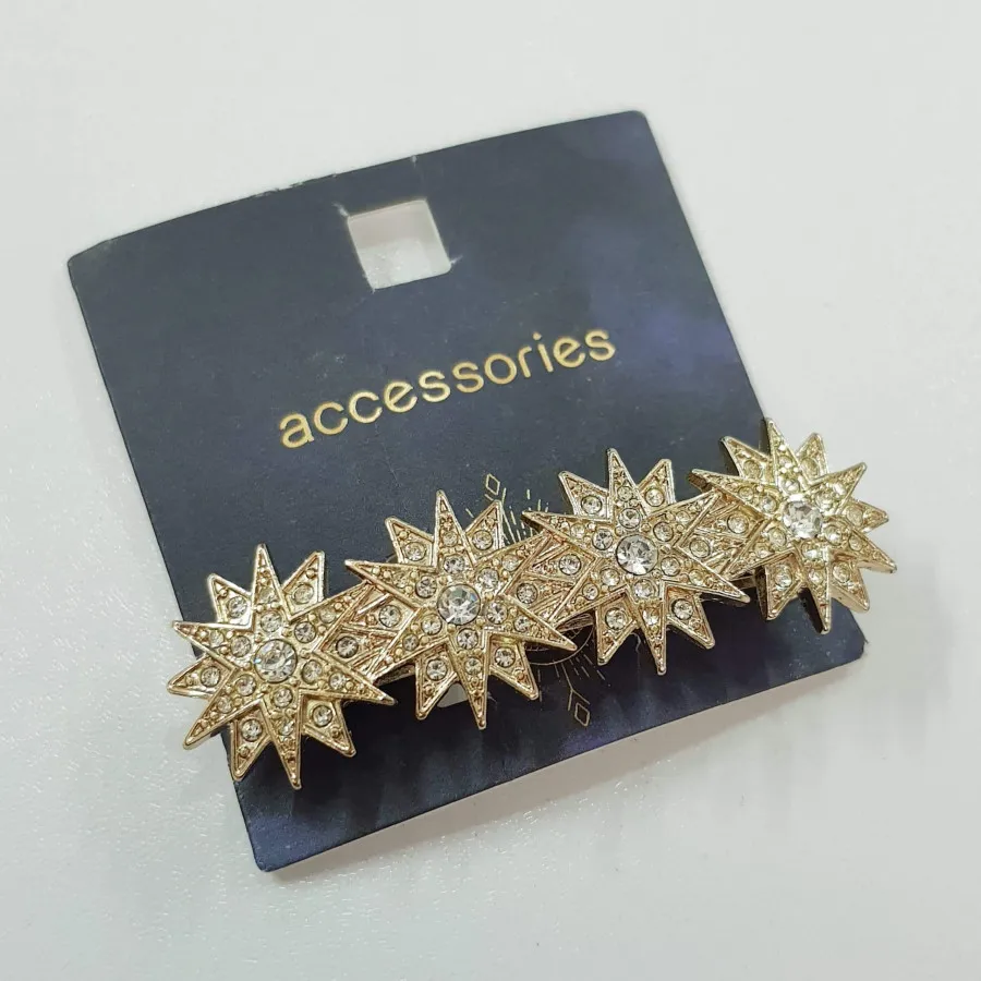 گیره مو کلیپسی نگین دار