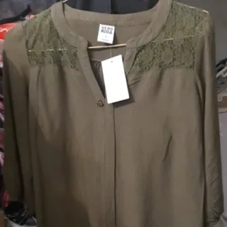 بلوز جلو دکمه