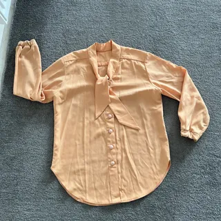 شومیز یقه گره ای