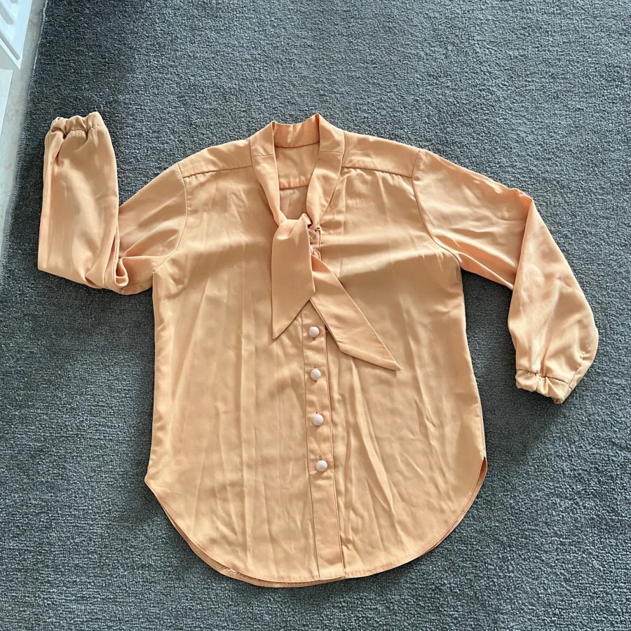 شومیز یقه گره ای