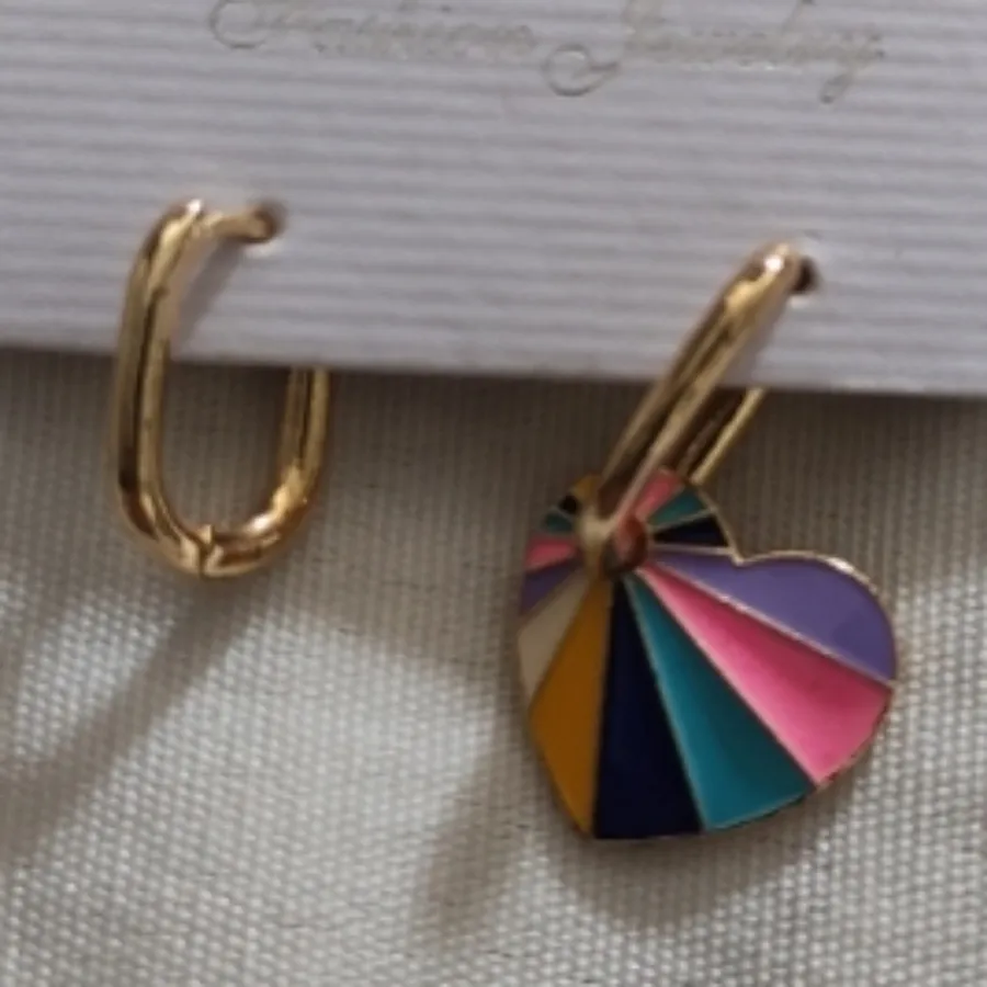 گوشواره رنگی  وارداتی ترک