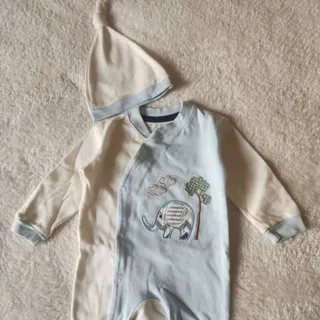 سرهمی پسرانه با کلاه ست