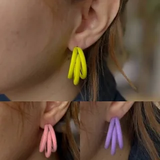 گوشواره میخ نقره