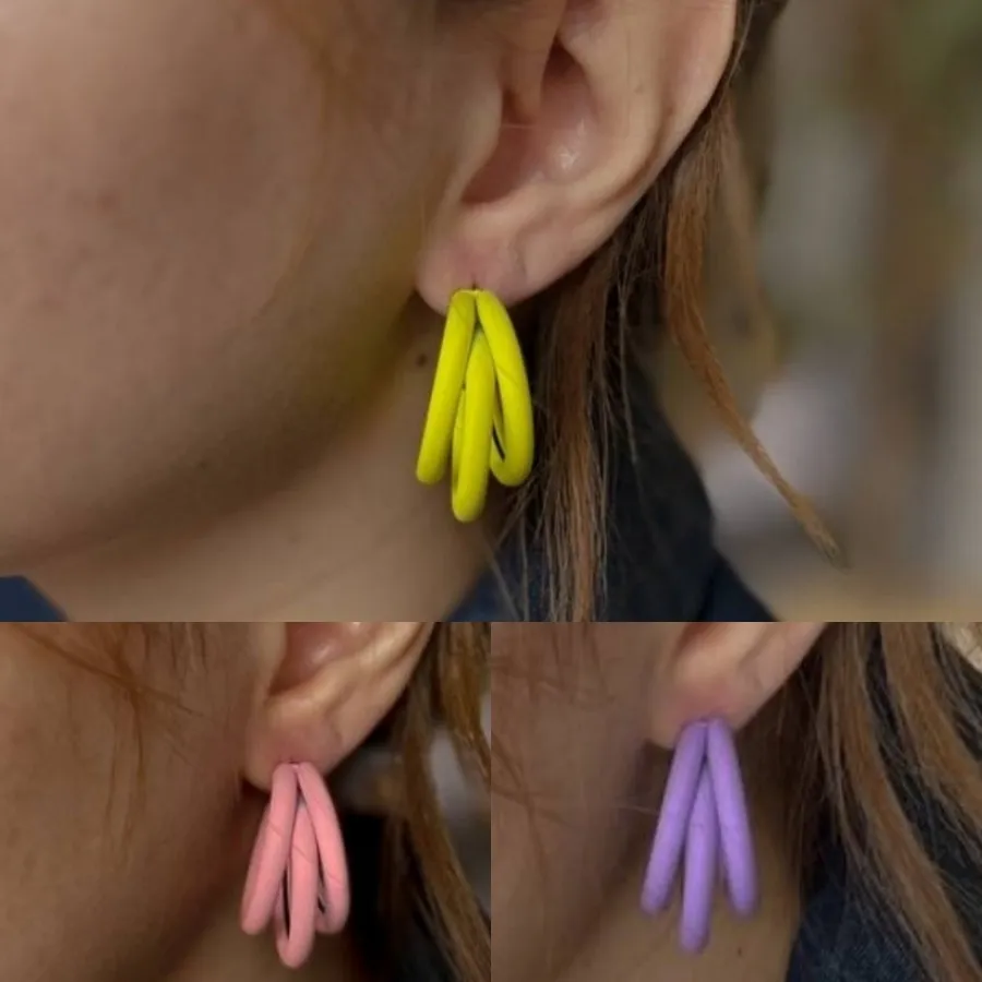 گوشواره میخ نقره