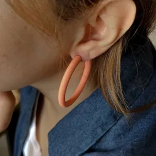 گوشواره میخ نقره