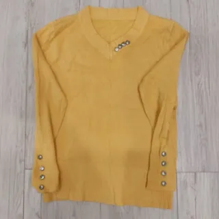 بلوز بافت زرد