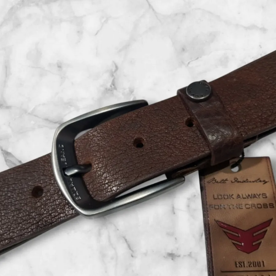 کمربند ترک قهوای سنگشور