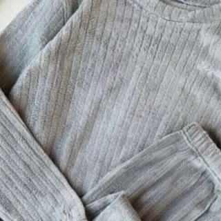 ست بلوز شلوار تدی کبریتی