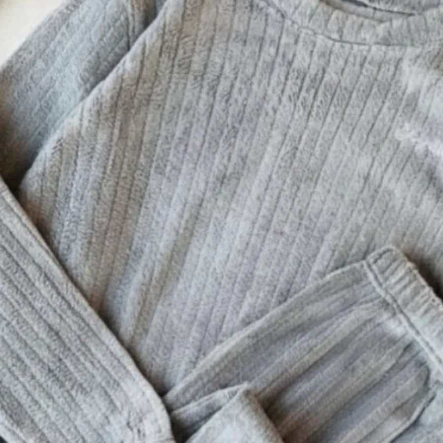 ست بلوز شلوار تدی کبریتی