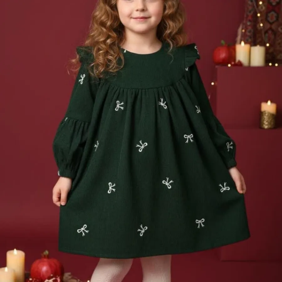 پیراهن مخمل پاپیون ?
✂