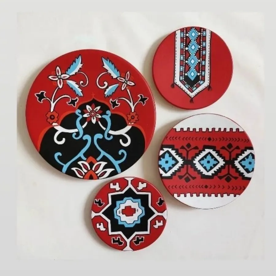 ست دیوارکوب سفال سنتی فرش