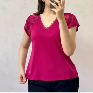 شومیز خارجی گیپور دار