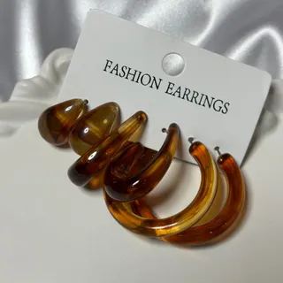 پک گوشواره سه تایی