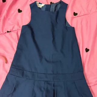 سارافون دخترانه سرمه ای