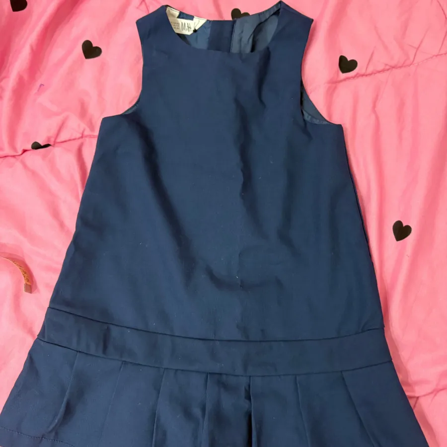 سارافون دخترانه سرمه ای